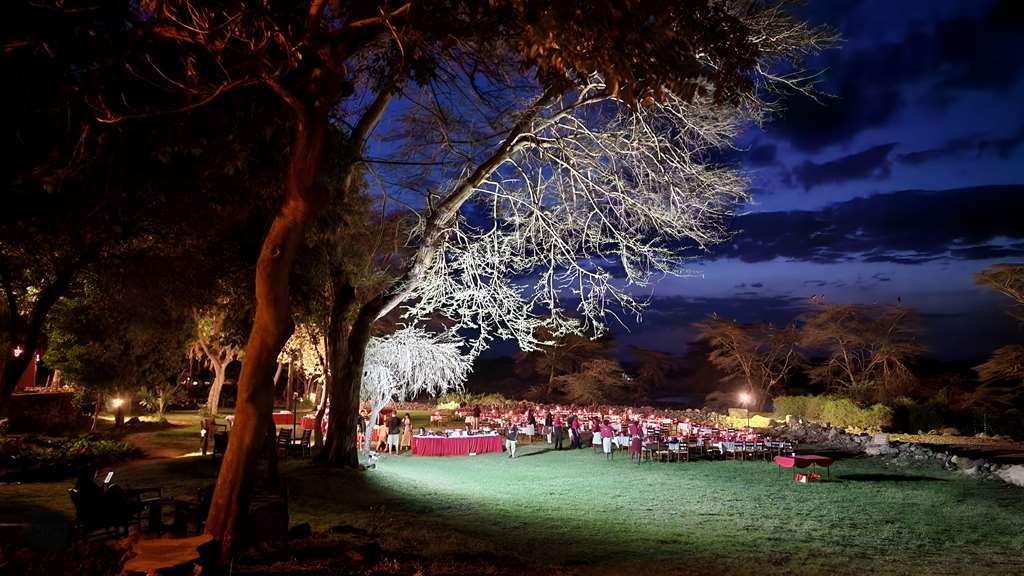 Amboseli Serena Safari Lodge Ресторант снимка